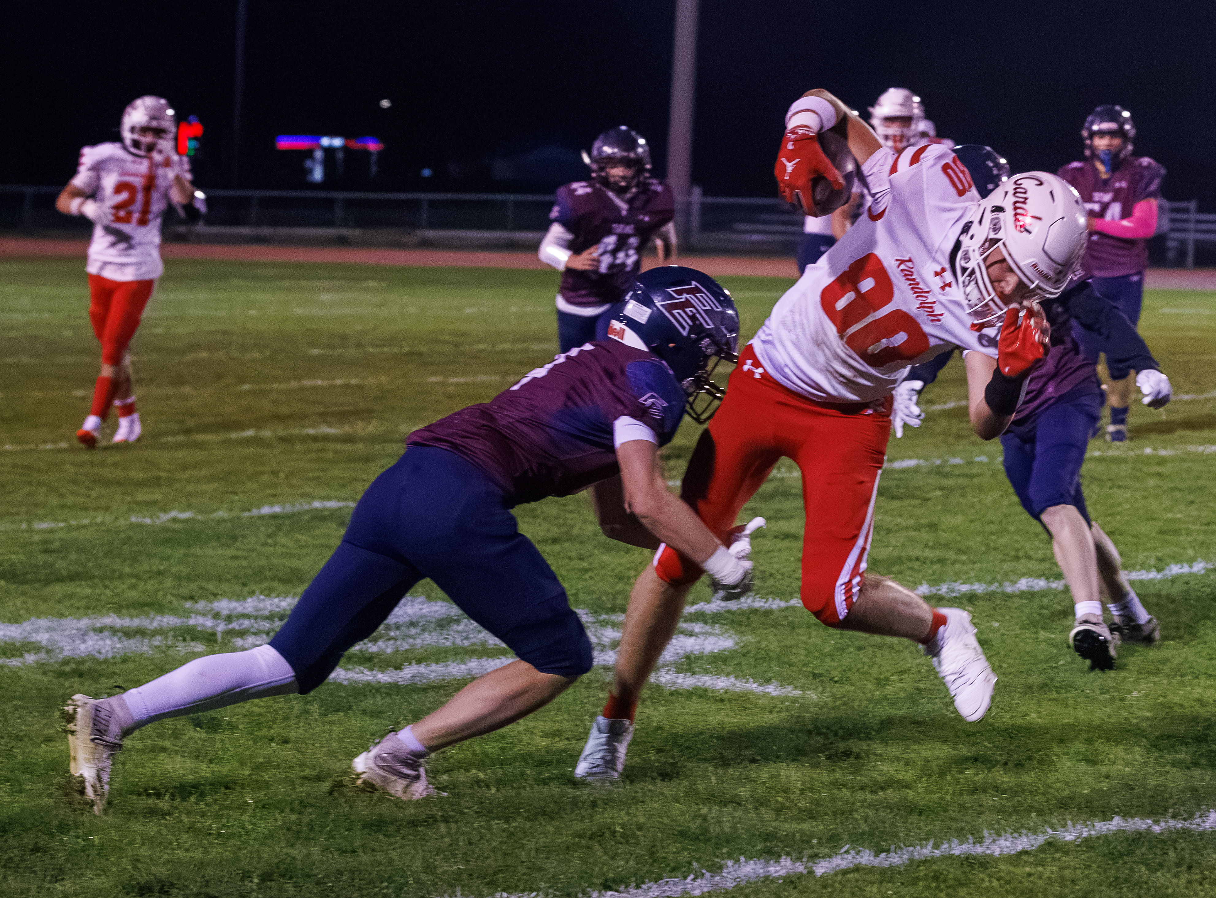Randolph dominates Titans 48-0 - Post Journal